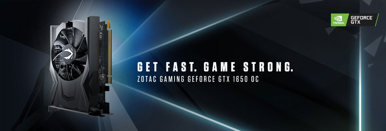 ZOTAC GAMING GeForce GTX 1650 OC 4GB GDDR6 128 bit Gaming Graphics